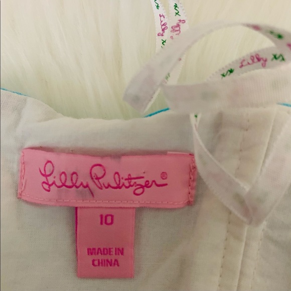 👗 Lily Pulitzer dressy strapless shirt - Picture 6 of 6